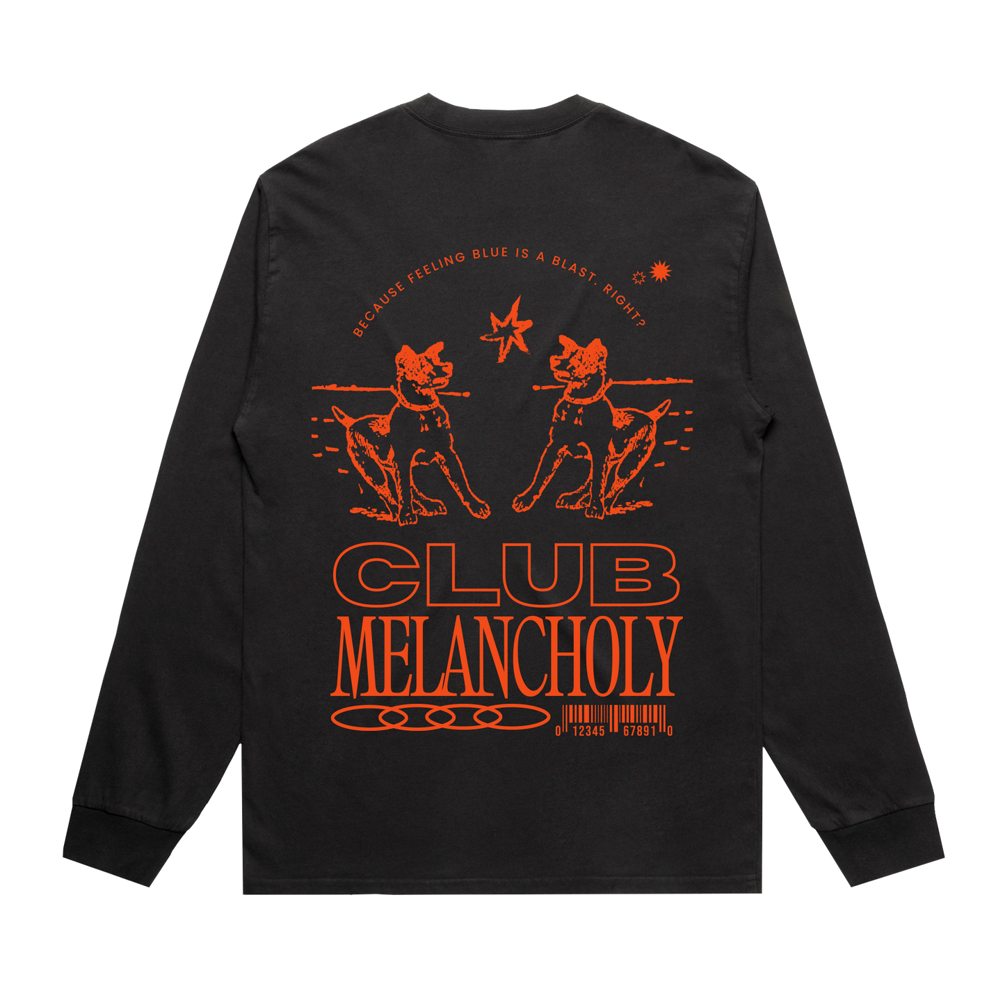 Double Dog Longsleeve (S) Mens or Womens (M)