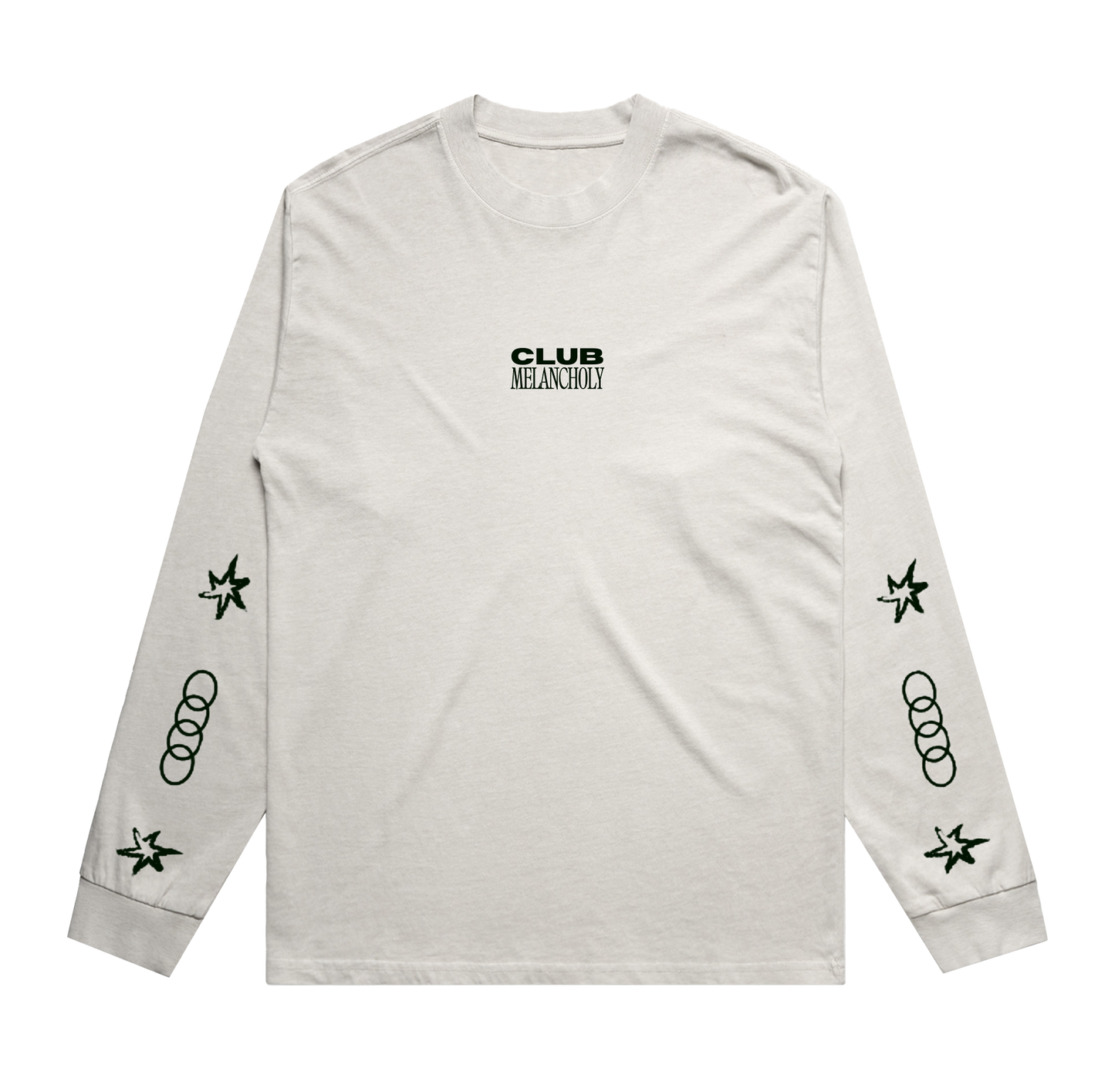 Melancholy Club Longsleeve (Bone)